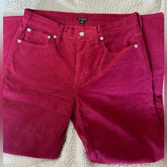 J. Crew Petite high-rise slim demi-boot corduroy pant. - Picture 5 of 16